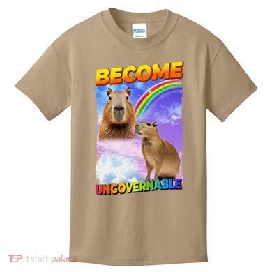 Become Ungovernable Capybara Capibara Pop Culture Kids T-Shirt