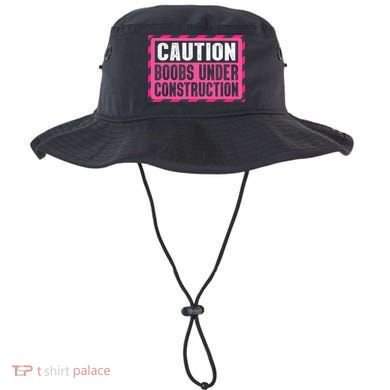 Boobs Under Construction Mastectomy Breast Cancer Warrior Bucket Hat