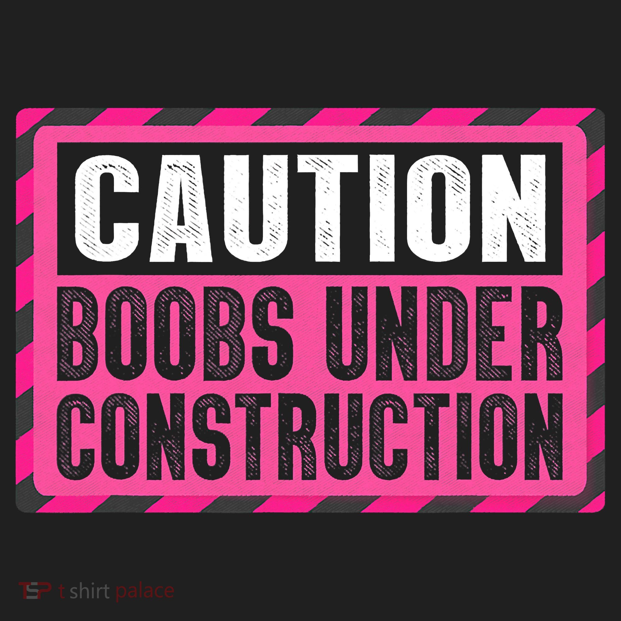 Boobs Under Construction Mastectomy Breast Cancer Warrior Hat