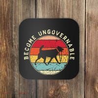 Become Ungovernable Dog Coaster thumb 0