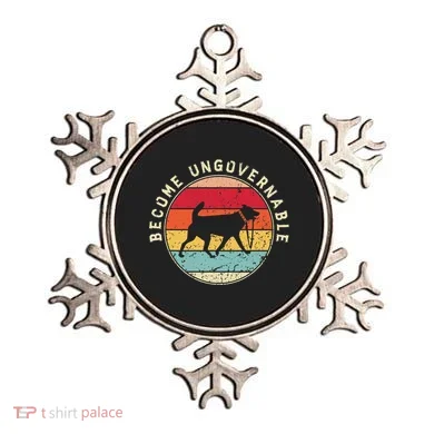 Become Ungovernable Dog Ornament