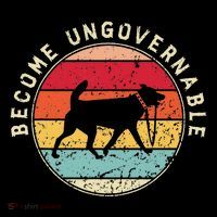 Become Ungovernable Dog Ornament thumb 1