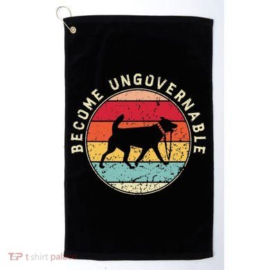 Become Ungovernable Dog Golf Towel