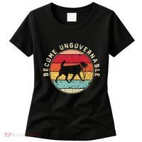 Become Ungovernable Dog Women's T-Shirt thumb 0