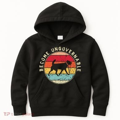 Become Ungovernable Dog Kids Hoodie