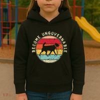 Become Ungovernable Dog Kids Hoodie thumb 3