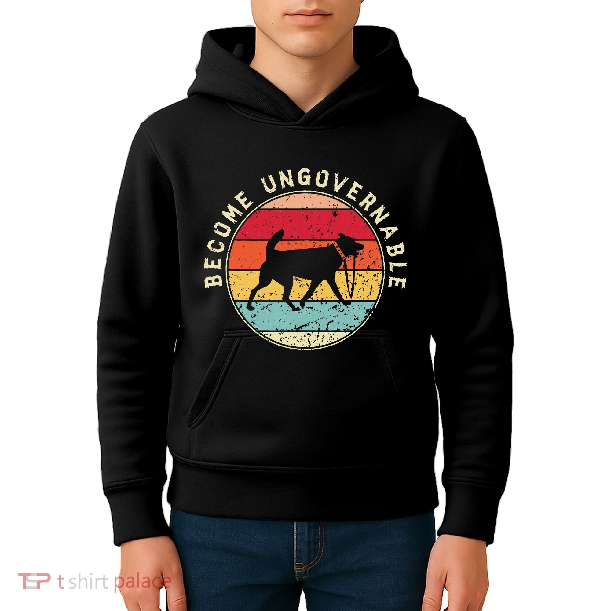 Become Ungovernable Dog Kids Hoodie
