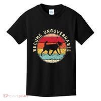 Become Ungovernable Dog Kids T-Shirt thumb 0