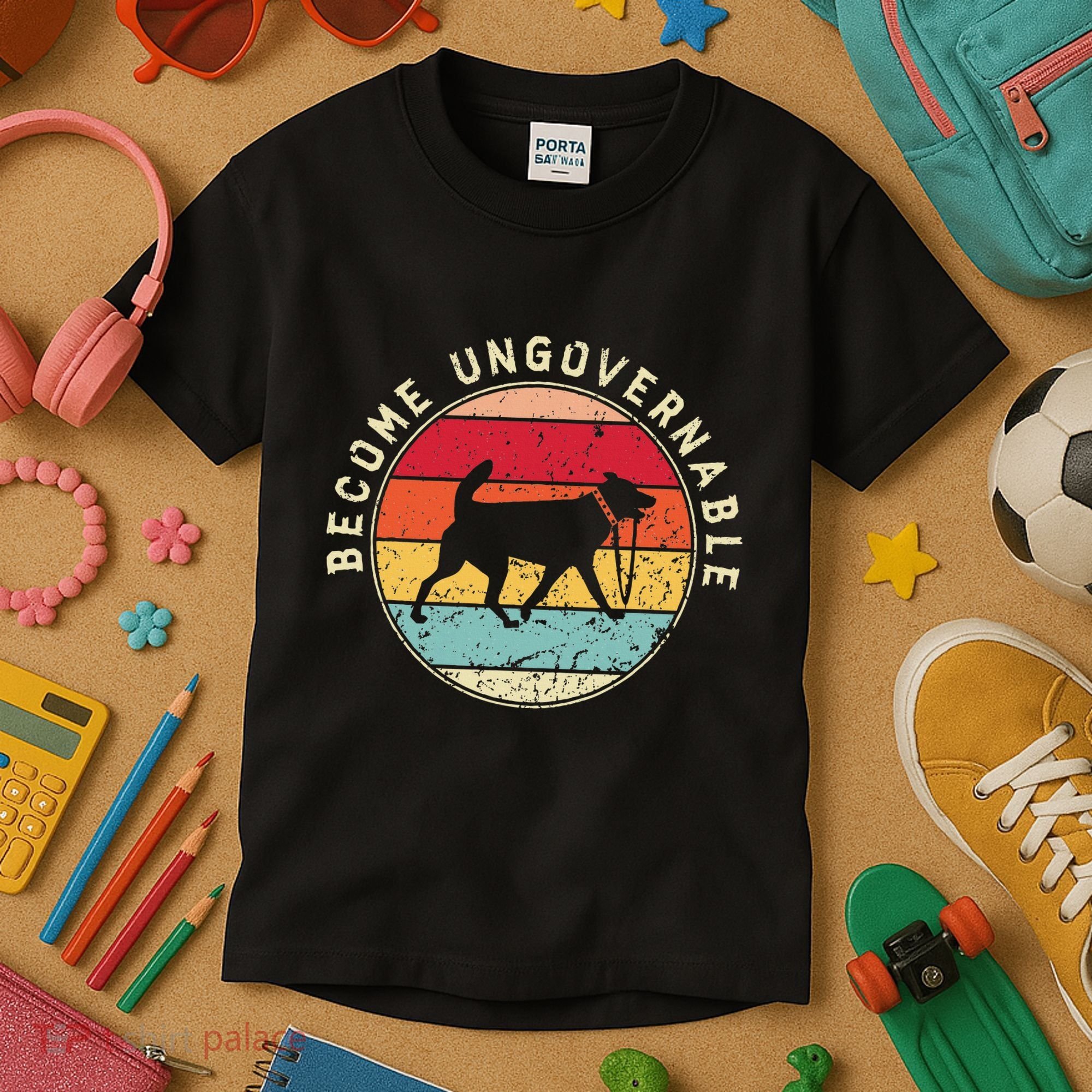 Become Ungovernable Dog Kids T-Shirt
