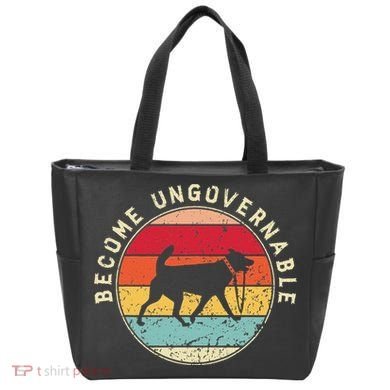 Become Ungovernable Dog Tote Bag