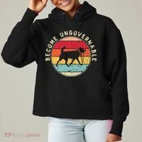 Become Ungovernable Dog Ladies Heavyweight Boxy Pullover Hoodie thumb 0