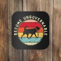 Become Ungovernable Dog Coaster thumb 0