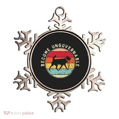 Become Ungovernable Dog Ornament