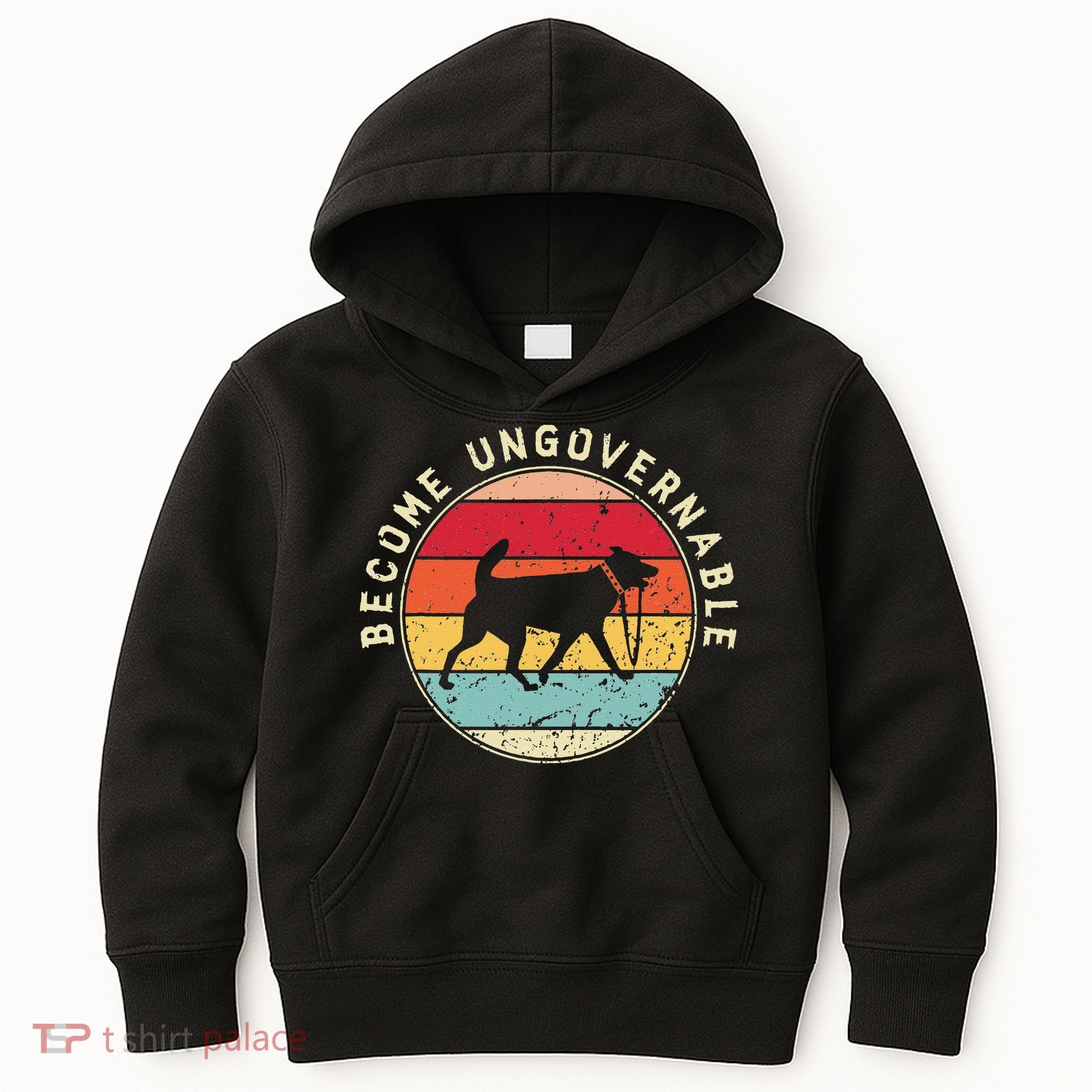 Become Ungovernable Dog Kids Hoodie