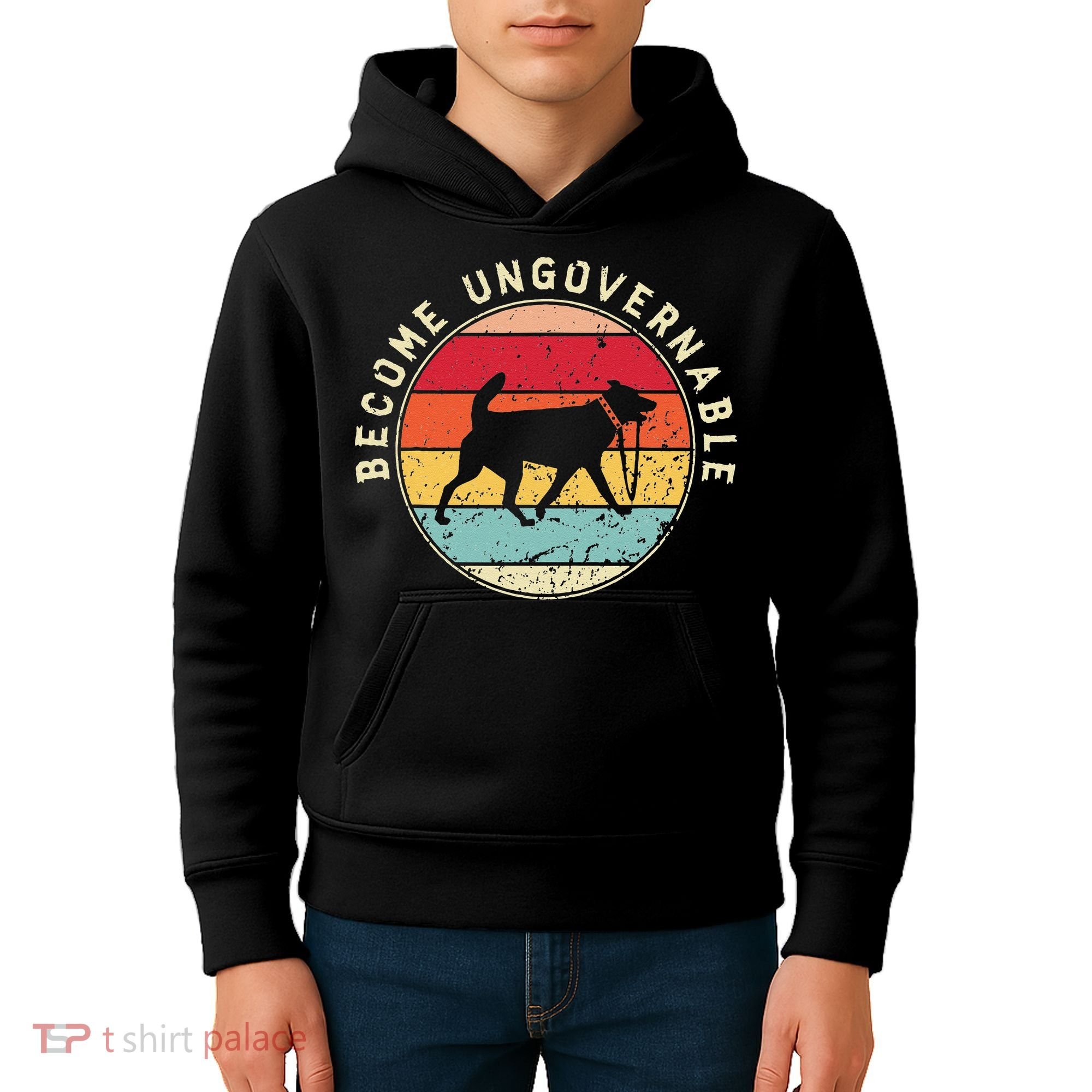 Become Ungovernable Dog Kids Hoodie