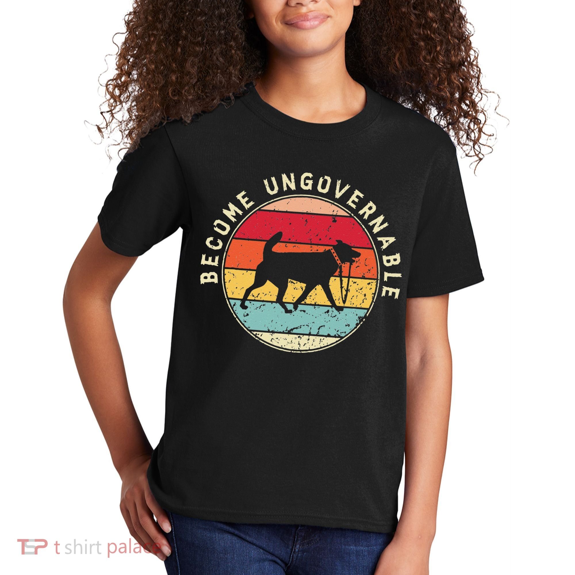 Become Ungovernable Dog Kids T-Shirt