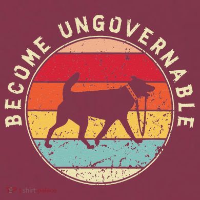 Become Ungovernable Dog 16oz Travel Tumbler