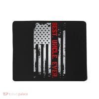 Best Uncle Ever American USA flag Father’s Day gift for Dad Mousepad thumb 0