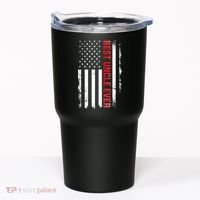 Best Uncle Ever USA Flag Funny Uncle Tumbler thumb 0