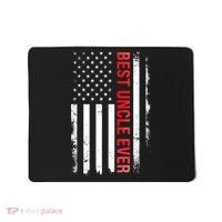 Best Uncle Ever USA Flag Funny Uncle Mousepad thumb 0