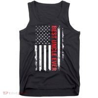 Best Uncle Ever USA Flag Funny Uncle Tank Top thumb 0