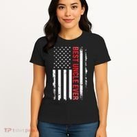 Best Uncle Ever USA Flag Funny Uncle Women's T-Shirt thumb 4