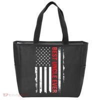 Best Uncle Ever USA Flag Funny Uncle Tote Bag thumb 0