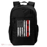 Best Uncle Ever Usa Flag Fathers Day Firefighter Red Line Backpack thumb 0
