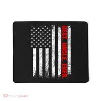 Best Uncle Ever Usa Flag Fathers Day Firefighter Red Line Mousepad thumb 0
