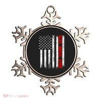 Best Uncle Ever Usa Flag Fathers Day Firefighter Red Line Ornament thumb 0