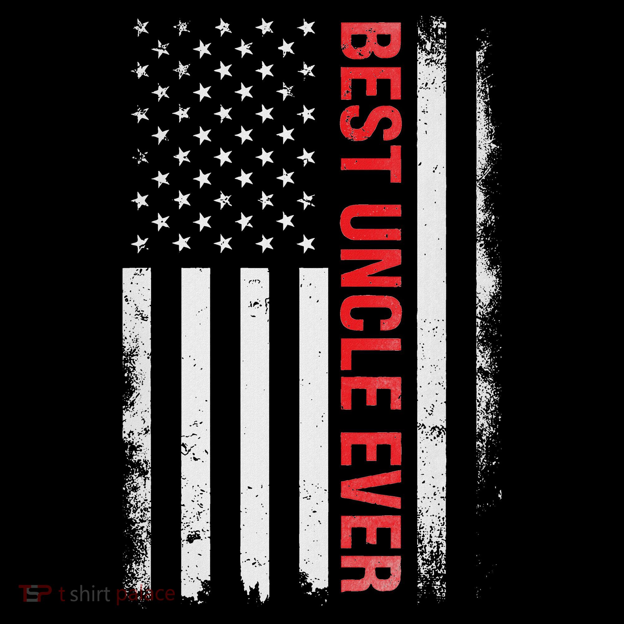 Best Uncle Ever Usa Flag Funny Uncle Women's Hoodie