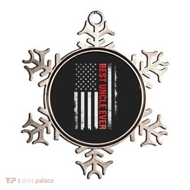 Best Uncle Ever Usa Flag Funny Uncle Ornament