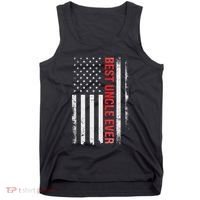 Best Uncle Ever Usa Flag Funny Uncle Tank Top thumb 0