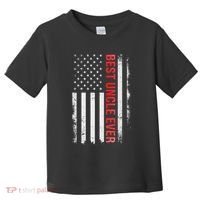 Best Uncle Ever Usa Flag Funny Uncle Toddler T-Shirt thumb 0