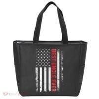 Best Uncle Ever Usa Flag Funny Uncle Tote Bag thumb 0