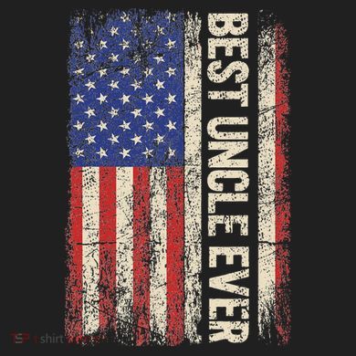 Best Uncle Ever Us American Flag For Uncle Women's Sweatshirt