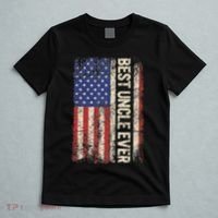 Best Uncle Ever Us American Flag For Uncle T-Shirt thumb 5
