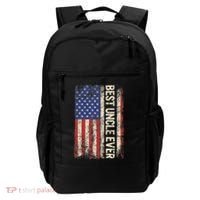 Best Uncle Ever Us American Flag For Uncle Backpack thumb 0