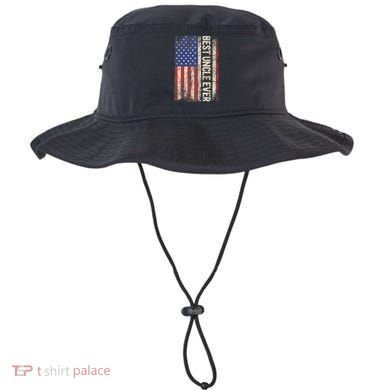 Best Uncle Ever Us American Flag For Uncle Bucket Hat