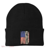 Best Uncle Ever Us American Flag For Uncle Beanie thumb 0