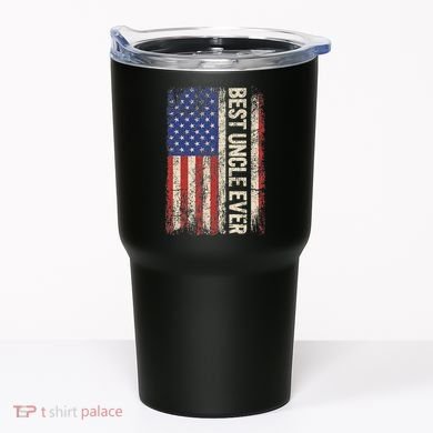 Best Uncle Ever Us American Flag For Uncle Tumbler