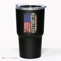 Best Uncle Ever Us American Flag For Uncle Tumbler thumb 0