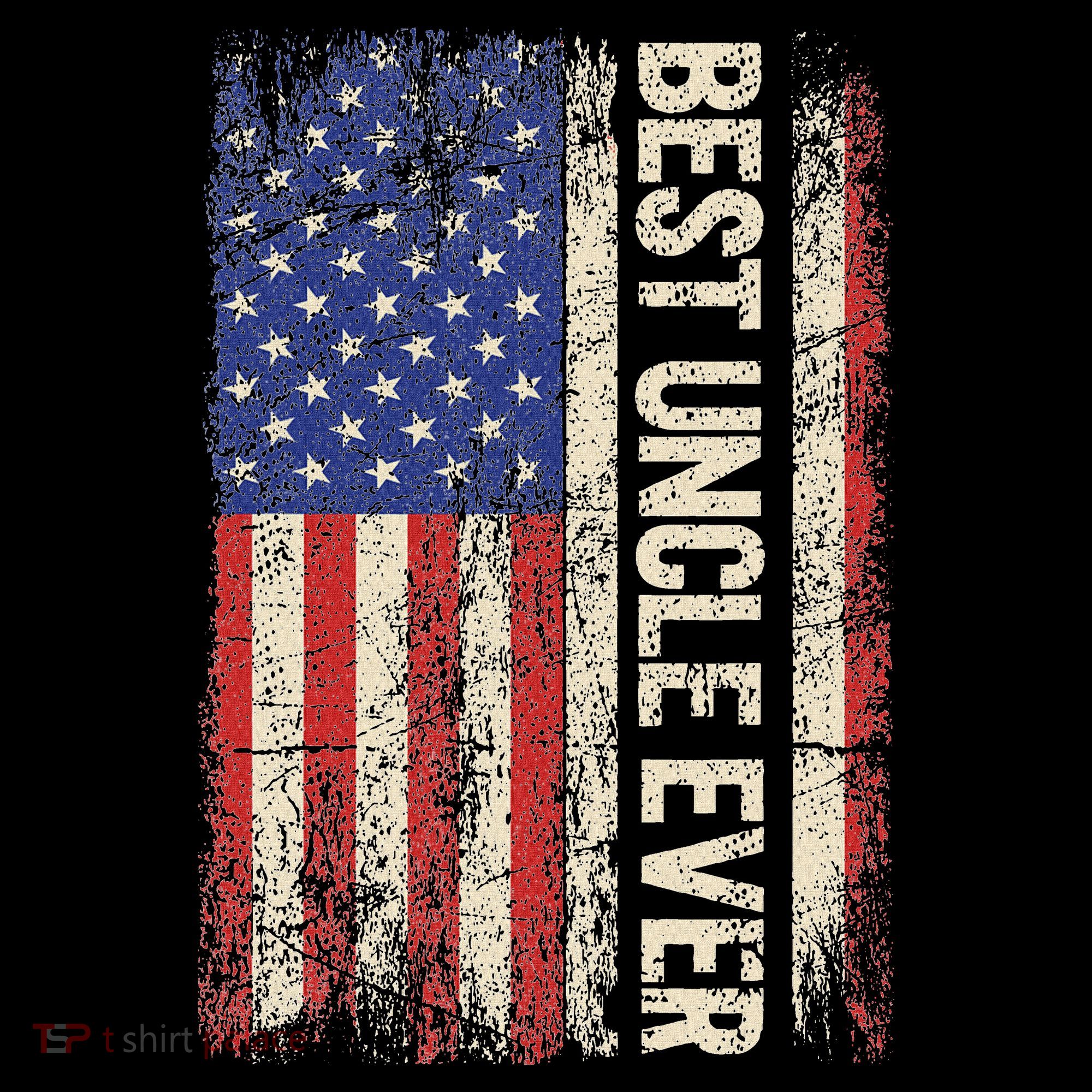 Best Uncle Ever Us American Flag For Uncle Kids Sweatshirt
