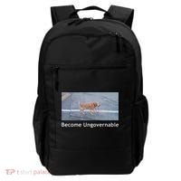 Become Ungovernable Funny Dog Meme Backpack thumb 0