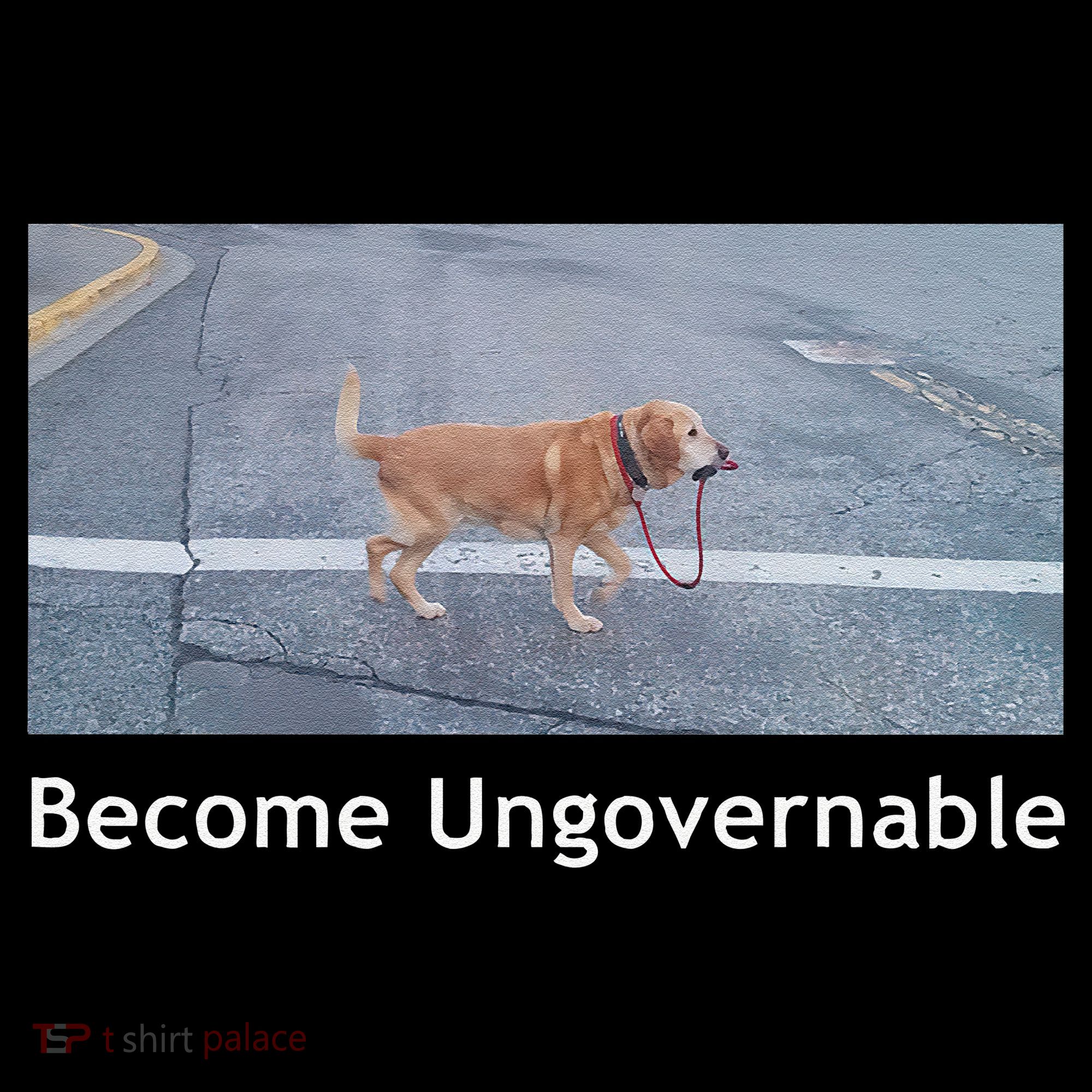Become Ungovernable Funny Dog Meme Coaster