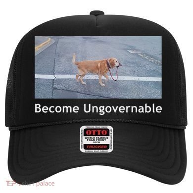 Become Ungovernable Funny Dog Meme Hat