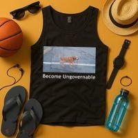 Become Ungovernable Funny Dog Meme Tank Top thumb 4