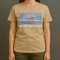 Become Ungovernable Funny Dog Meme T-Shirt thumb 4