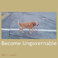 Become Ungovernable Funny Dog Meme Mousepad thumb 1