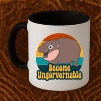 Become Ungovernable Funny Hippo Coffee Mug thumb 2